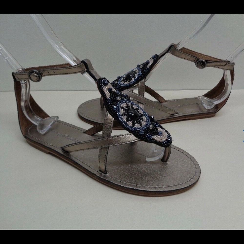 Leather and Beaded Sandals by Tommy Bahama